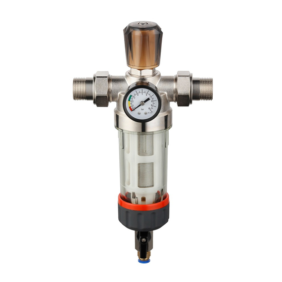 4elementsFiltru de auto-curatare pentru apa cu regulator KUBBER 3/4'' SS8010