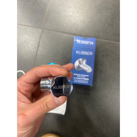 4elementsКран 1/2"x1/2'' (подводной) с обр. клапаном KUBBER, изображение 8