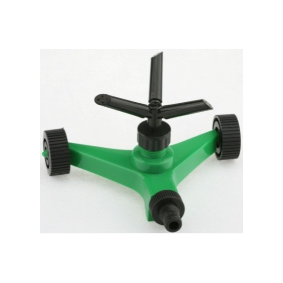 Вращающийся разбрызгиватель, 3-х лепестковый, на колесах KUBBER /Bar Cod(2009010006833), изображение 2