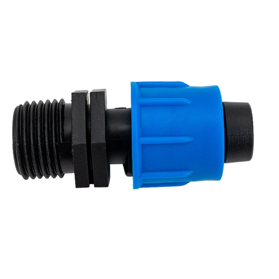 Адаптер для капельной ленты KUBBER Drip Line 17 мм x 1/2''M, изображение 3