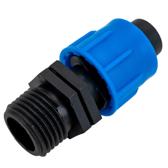 Адаптер для капельной ленты KUBBER Drip Line 17 мм x 1/2''M, изображение 4