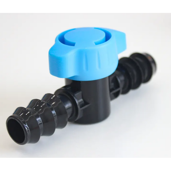 Кран соеденительный для капельной трубки KUBBER Drip Line 16 мм, изображение 4