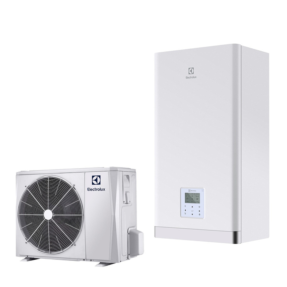 4elementsPompa de caldura split inverter Electrolux EMHP-8V/N8 EEC 8kW + EHB-100/N8 EEC