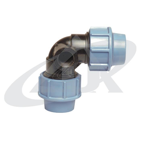 Угол 90° с боковой резьбой 32x3/4 Unidelta, изображение 2