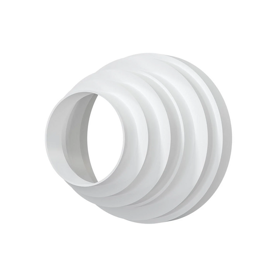 Соединитель круглых воздуховодов универсальный Mistral D 160 150 125 120 100 80, изображение 4