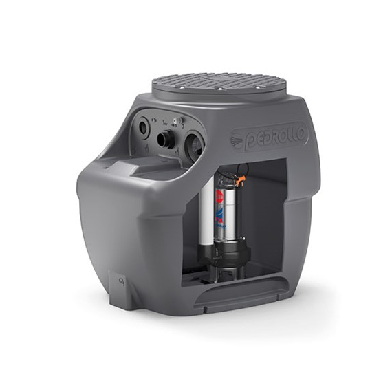 4elementsКанализационная установка с баком на 250 л SAR 250 TRITUSm 1.5 kW Pedrollo
