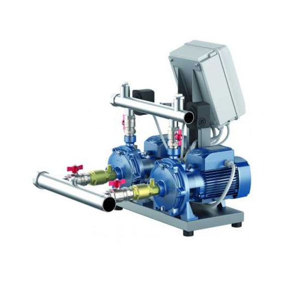 Насосная станция из 2-х насосов Pedrollo CB2 - 2CP 40/180B 2×5,5 кВт