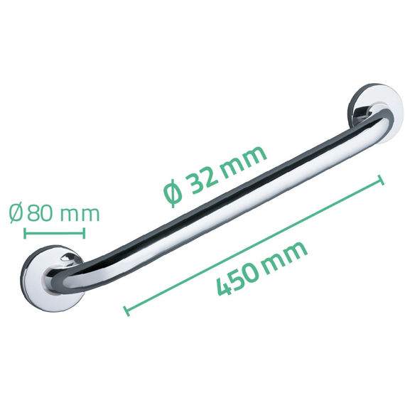 4elementsПоручень bar Sam M глянцевый хром нержавеющая сталь Ridder, изображение 2