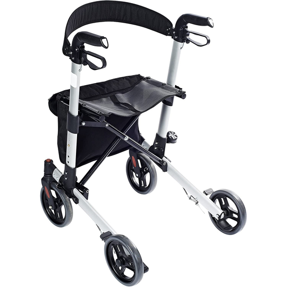 4elementsСкладной роллатор-ходунок Mio black aluminium / nylon / PVC
