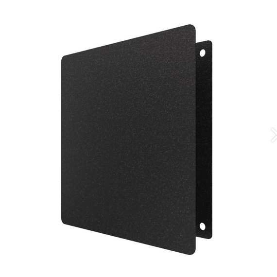 Решетка вентиляционная RVM Black 140х140 сетка разъемная на магнитах  окраш сталь Promistral