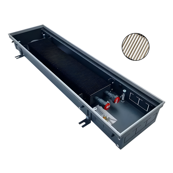 4elementsConvector incastrat KVZ 200-85-800/B (188W) Techno, изображение 2