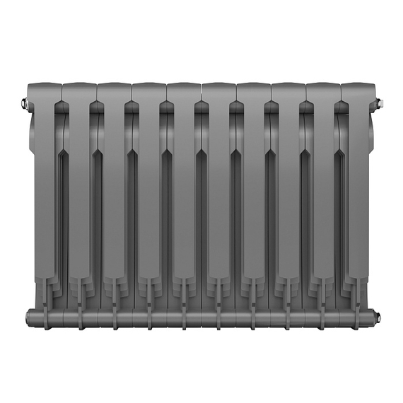 Биметаллический радиатор Royal Thermo BiLiner 500 Silver Satin Серый, изображение 3