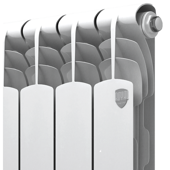 Биметаллический радиатор Royal Thermo Revolution Bimetall 350, изображение 4