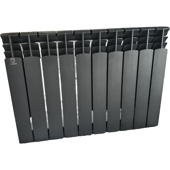 Биметаллический радиатор KUBBER KUB-500B/80 Black