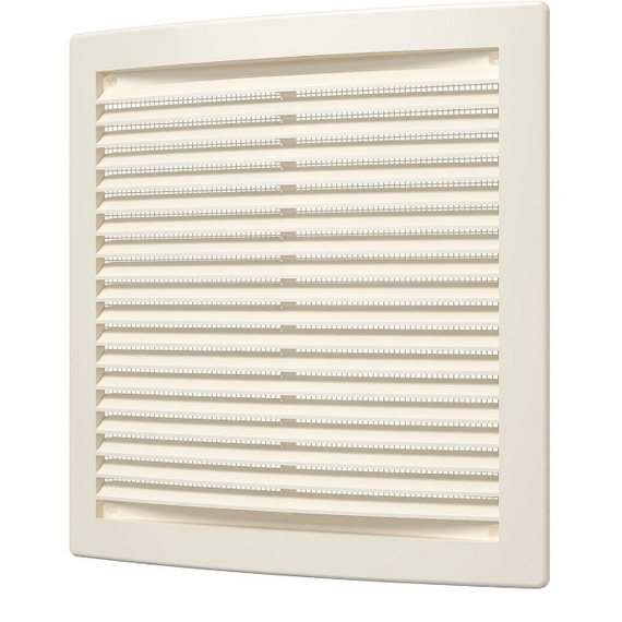 Вытяжная вентиляционная решетка из АБС-пластика Mistral 20х20 Ivory