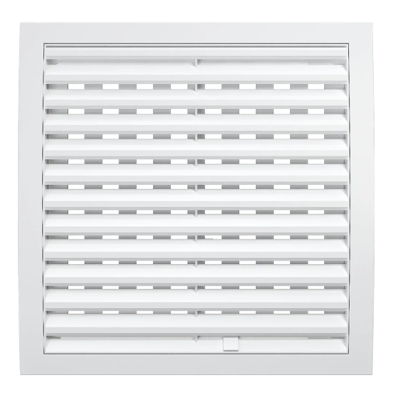 4elementsРегулируемая вытяжная вентиляционная решетка Mistral 25х25 White, изображение 2