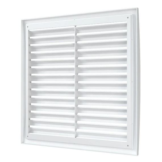 Вытяжная вентиляционная решетка из АБС-пластика Mistral 35х35 White, изображение 4