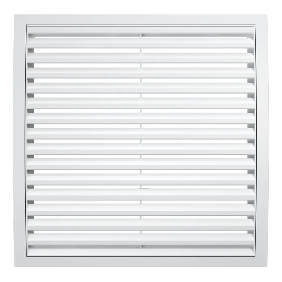 Вытяжная вентиляционная решетка из АБС-пластика Mistral 40х40 White, изображение 2