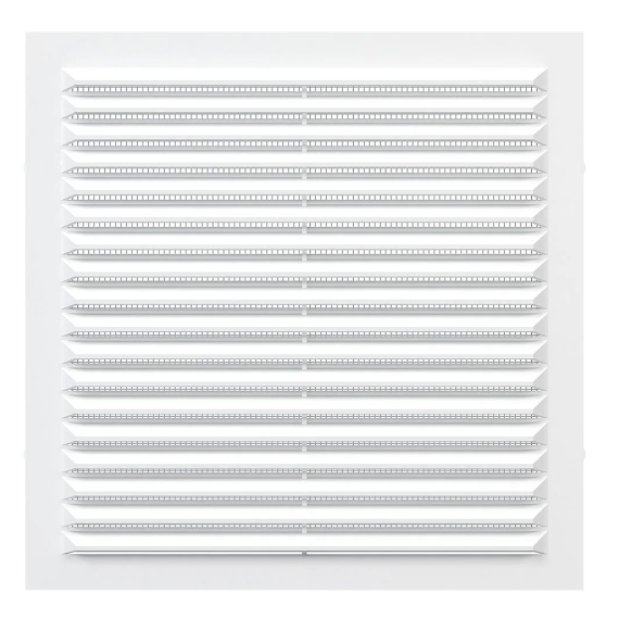 Вытяжная вентиляционная решетка с сеткой Mistral 19x19 White, изображение 3