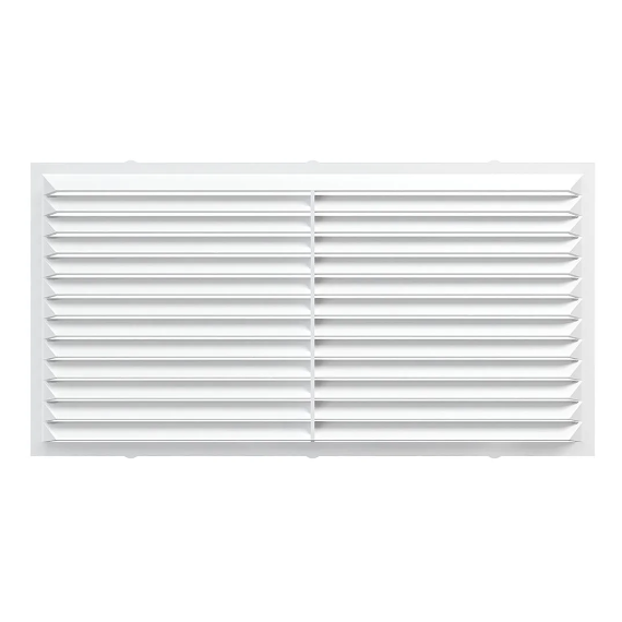 Вытяжная вентиляционная решетка из АБС-пластика Mistral 11x22 White