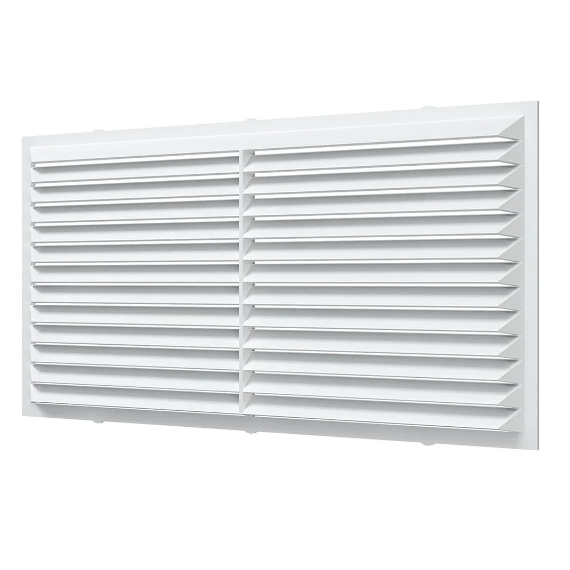 Вытяжная вентиляционная решетка из АБС-пластика Mistral 11x22 White, изображение 4