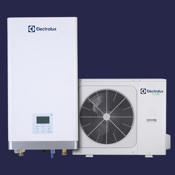 Тепловой насос сплит Electrolux 8 kW 220V R32  воздух - вода, Inverter EMHP-10V/N8 EEC, изображение 3