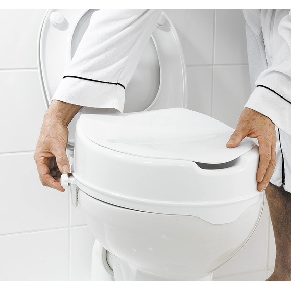 Сидение для унитаза Sam 10 см белый полипропилен, изображение 4