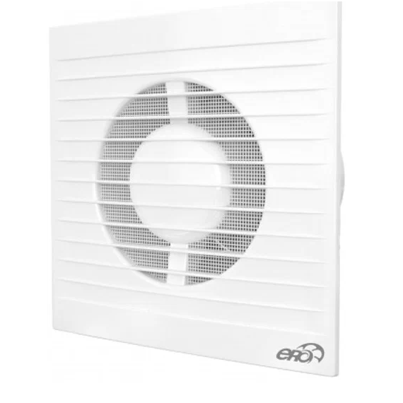 4elementsОсевой вытяжной вентилятор с сеткой Era E 125 S D125 White, изображение 2