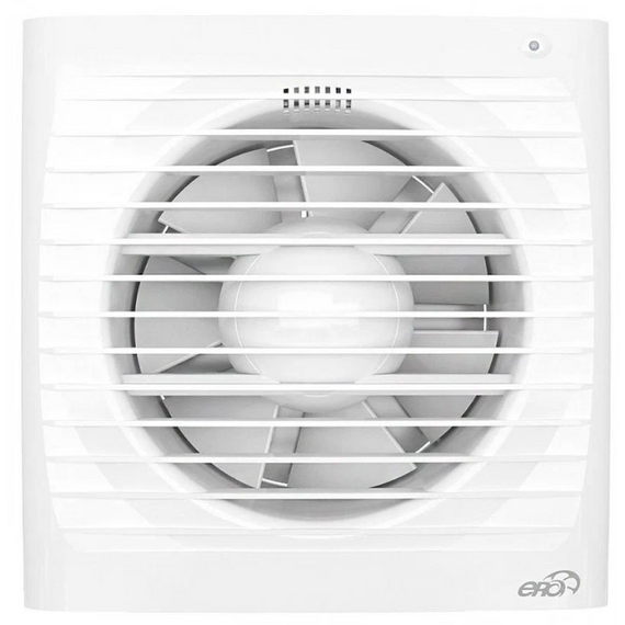 Осевой вытяжной вентилятор с обратным клапаном ERA 5C D125 White, изображение 2