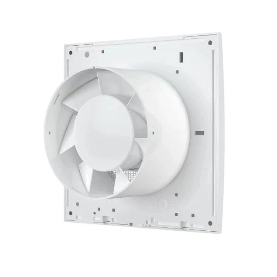 4elementsОсевой вытяжной вентилятор с сеткой и датчиком влажности ERA 6S HT D150 White, изображение 5