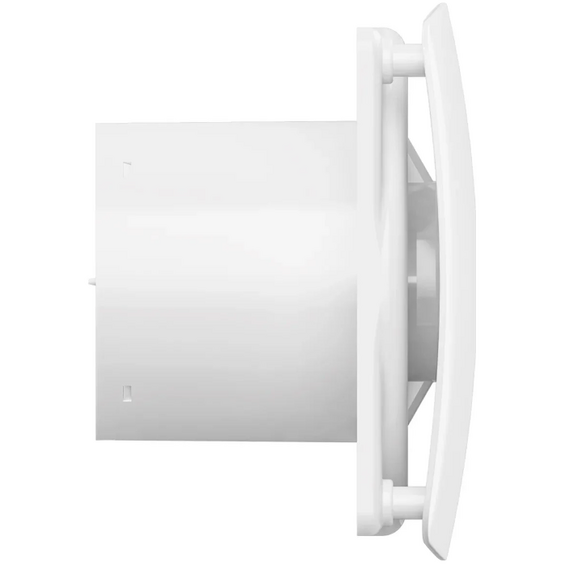 Осевой вытяжной вентилятор с обратным клапаном DICITI RIO 5C D125 White, изображение 2