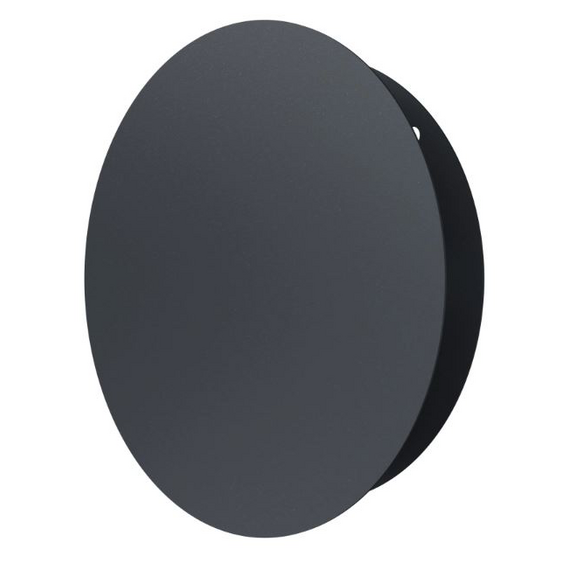 Решетка круглая вентиляционная RVM Gray D.140 сетка разъемная на магнитах  окраш сталь Promistral