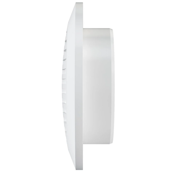 Круглая вытяжная вентиляционная решетка с фланцем Mistral D100 White, изображение 3
