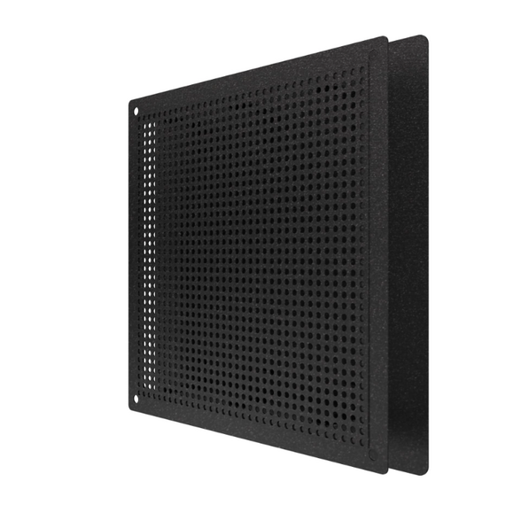 4elementsРешетка вентиляционная RVM Black 20х20 сетка разъемная на магнитах  окраш сталь Promistral, изображение 4