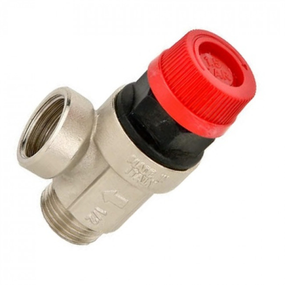 Клапан предохранит.2,5 Бар 1/2 FM Tiemme, изображение 2