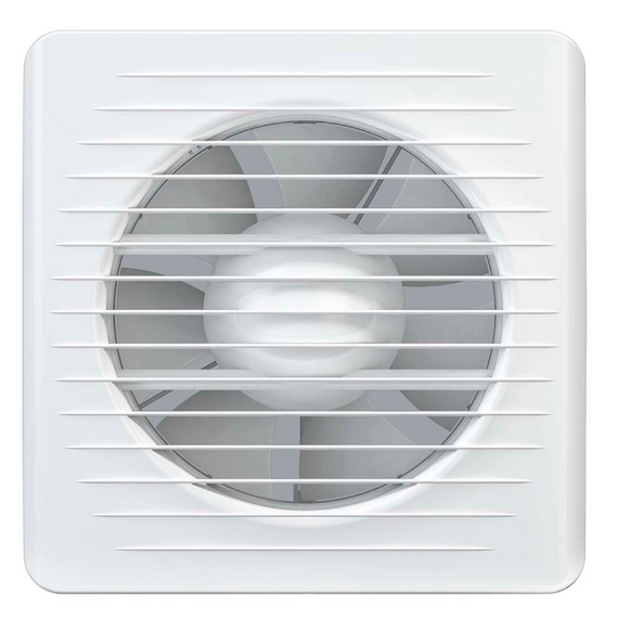 4elementsVentilator de evacuare axial cu plasa VentEurope CLASSIC 125 White, изображение 2