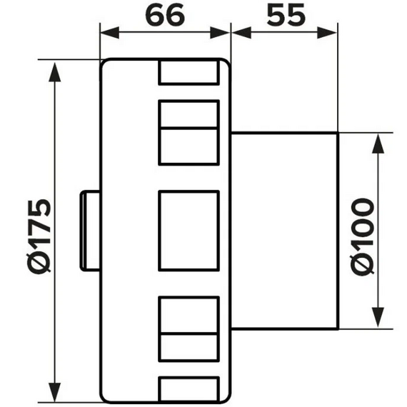 4elementsУстройство фильтрации воздуха Mistral D125, изображение 10