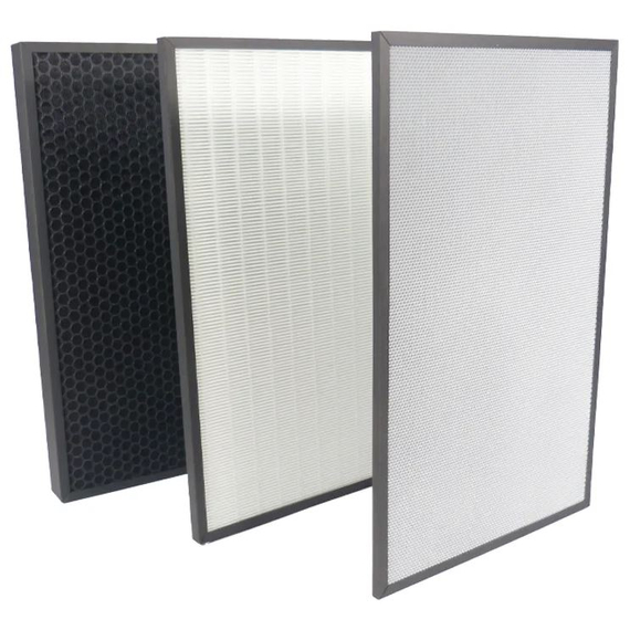 Фильтр сменный для очистителя воздуха : угольный + HEPA + фильтр предварительной очистки Promistral