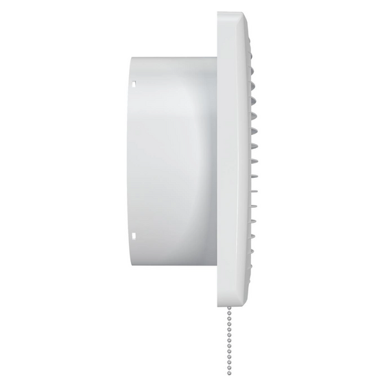 4elementsОсевой вытяжной вентилятор с сеткой и шнурком VentEurope CLASSIC 150 PS White, изображение 3