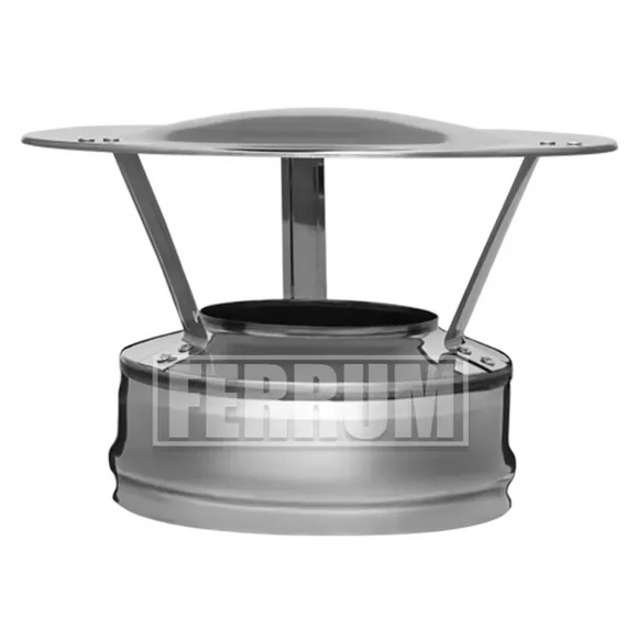 4elementsОголовок для дымохода Ferrum D115x200 (0,5мм), изображение 2