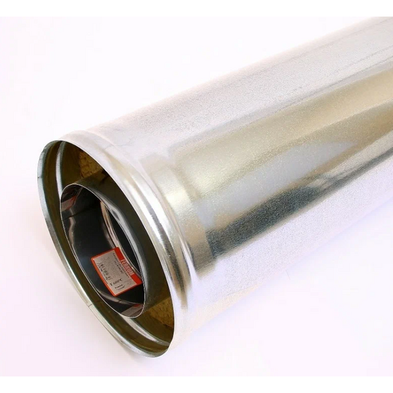 Сэндвич дымоход двустенный 0,5м Ferrum (430/0,5) D115х200, изображение 4