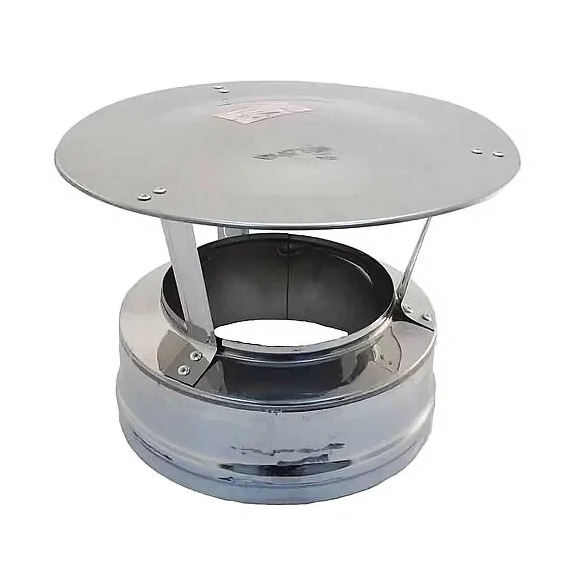 4elementsОголовок для дымохода Ferrum D130x200 (0,5мм), изображение 3