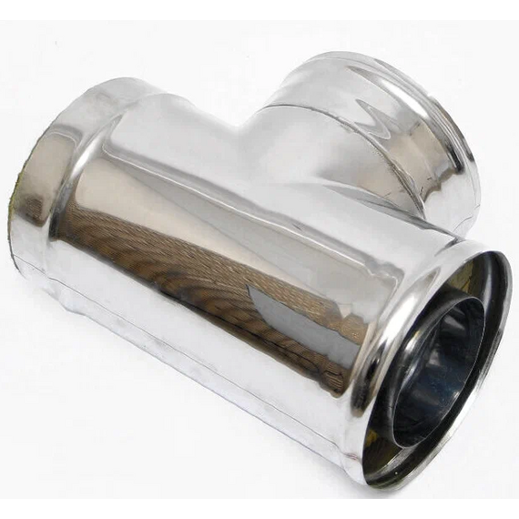 4elementsСэндвич-тройник для дымохода 90° Ferrum (430/0,8) D150x210, изображение 11