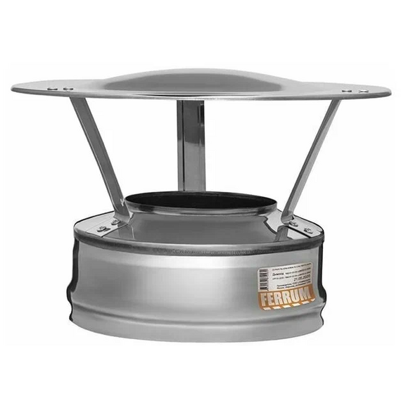4elementsОголовок для дымохода Ferrum D180x280 (0,5мм)