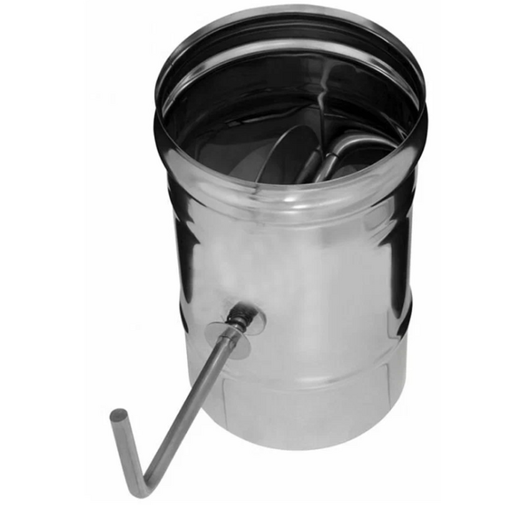 4elementsШибер для дымохода Ferrum D115 (0,5 мм)