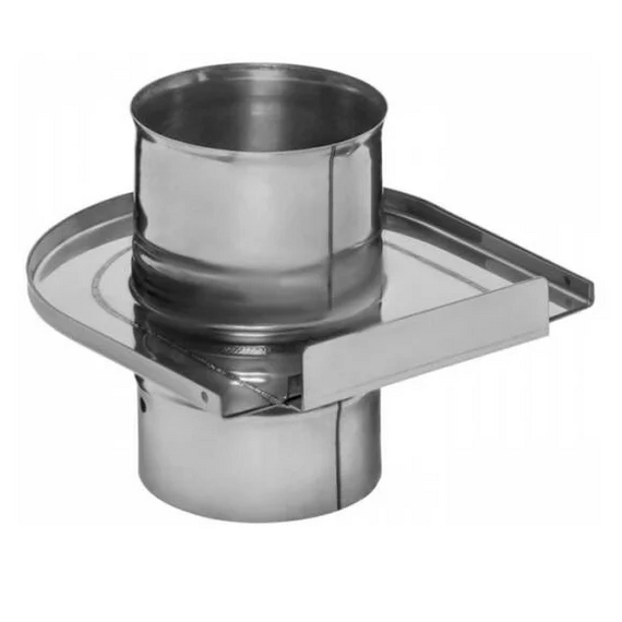 Шибер-задвижка для дымохода Ferrum D115 (0,8 мм), изображение 2