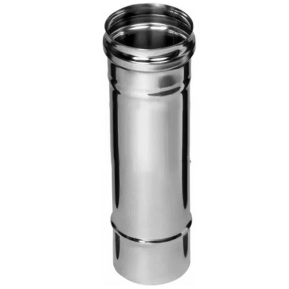 4elementsОдностенный дымоход 0,25м Ferrum D130 (0,5мм), изображение 2