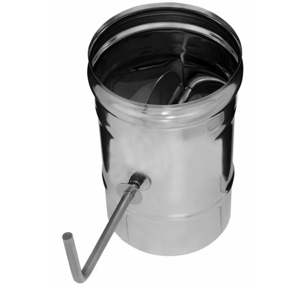 4elementsШибер для дымохода Ferrum D130 (0,5 мм)