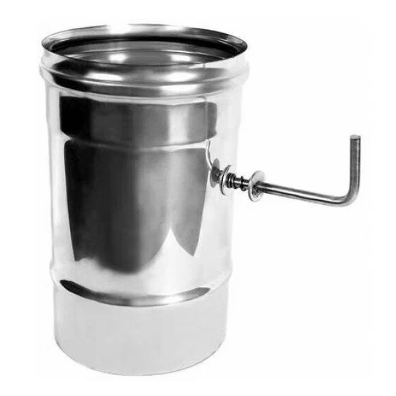 4elementsШибер для дымохода Ferrum D150 (0,5 мм), изображение 2