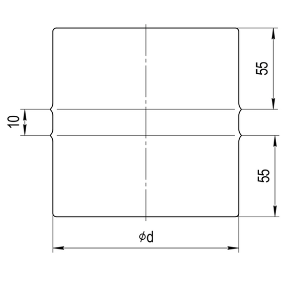 4elementsАдаптер ПП для дымохода Ferrum D180 (0,5мм), изображение 4